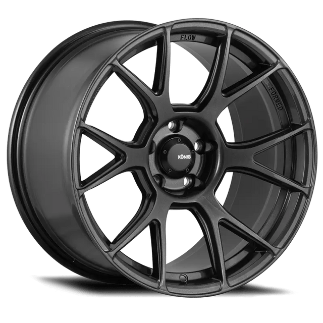 Konig Ampliform 19x8.5 5x114.3 ET30 Dark Metallic Graphite - RV and Auto Parts