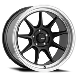 Konig Countergram 15x8 4x100 ET25 Matte Black / Matte Machined Lip - CT85100255