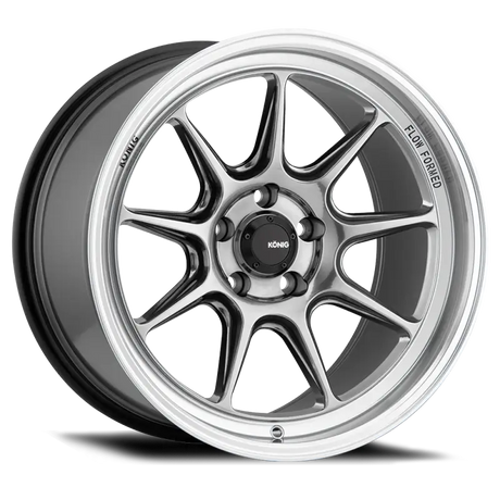 Konig Countergram 15x9 4x100 ET35 Hyper Chrome / Machined Lip - CT9510035C