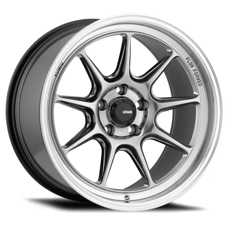 Konig Countergram 17x8 4x100 ET45 Hyper Chrome / Machined Lip - CT8710045C