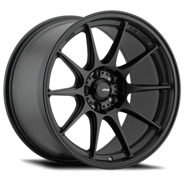 Konig Dekagram 16x8 4x108 ET40 Semi-Matte Black - DK86108405