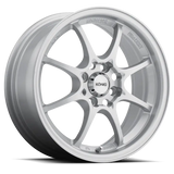 Konig Helium 15x6.5 4x100 ET40 Silver - RV and Auto Parts