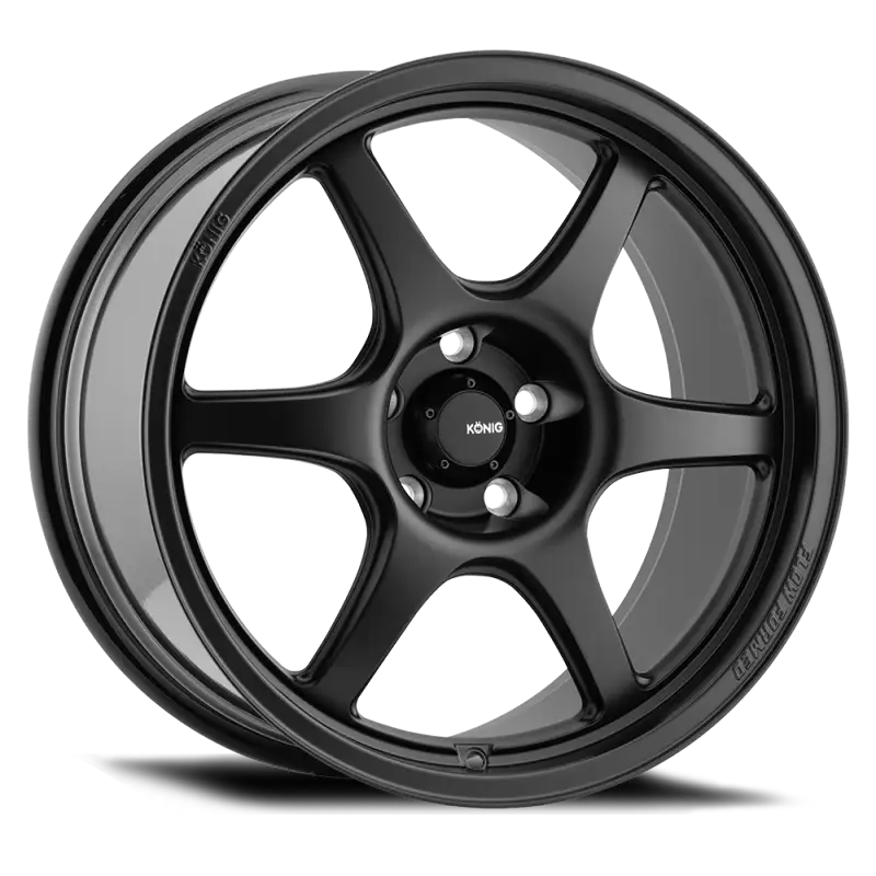 Konig Hexaform 18x9.5A 5x114.3 ET35 Matte Black - HFN8514355