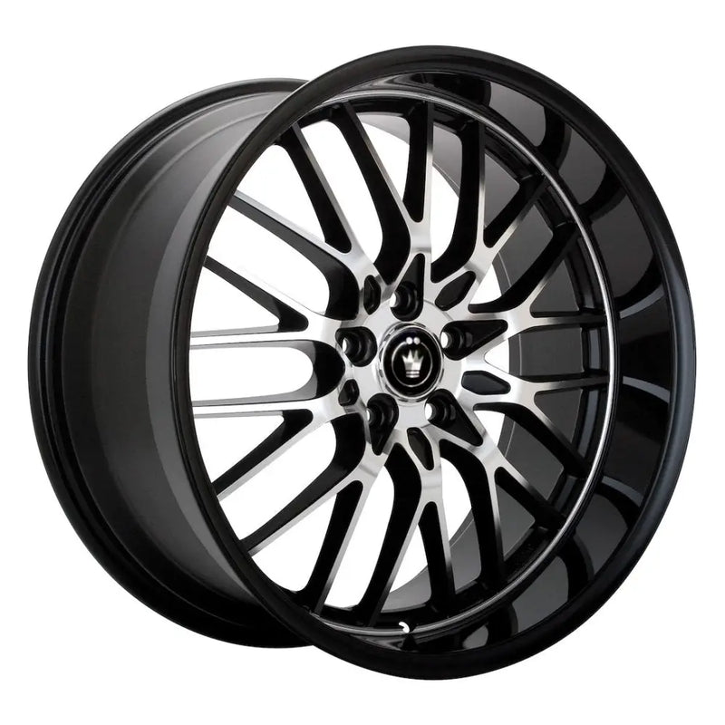 Konig LA78512355 Glossy Black with machined face