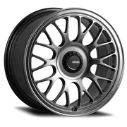 Konig MRK1 17X8 5X114.3 ET40 Hyper Carbon - Gloss Black Gear Cap/Logo/Cover Plate - Wheels
