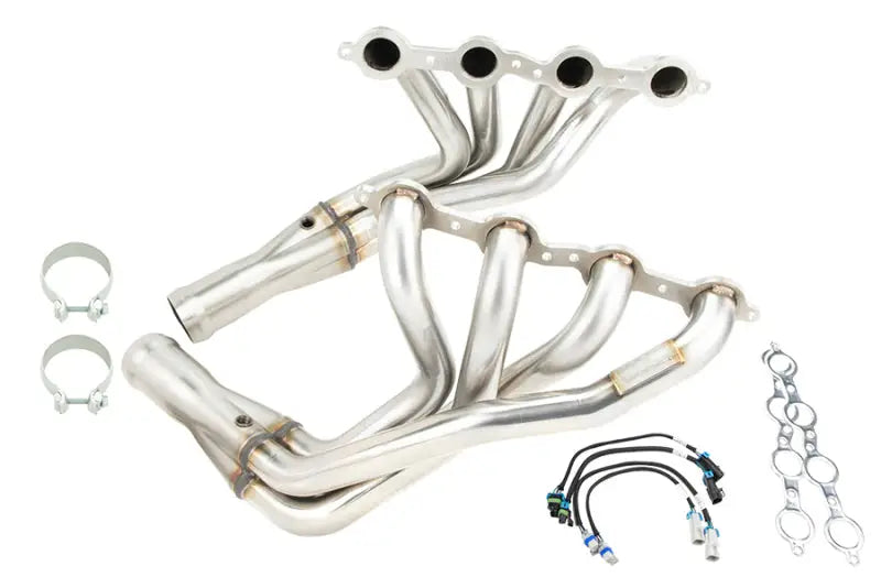 Kooks 05-08 Chevrolet Corvette Header and Green Catted Connection Kit-3in x 3in 2-1/2in X-Pipe - Truck & Automotive