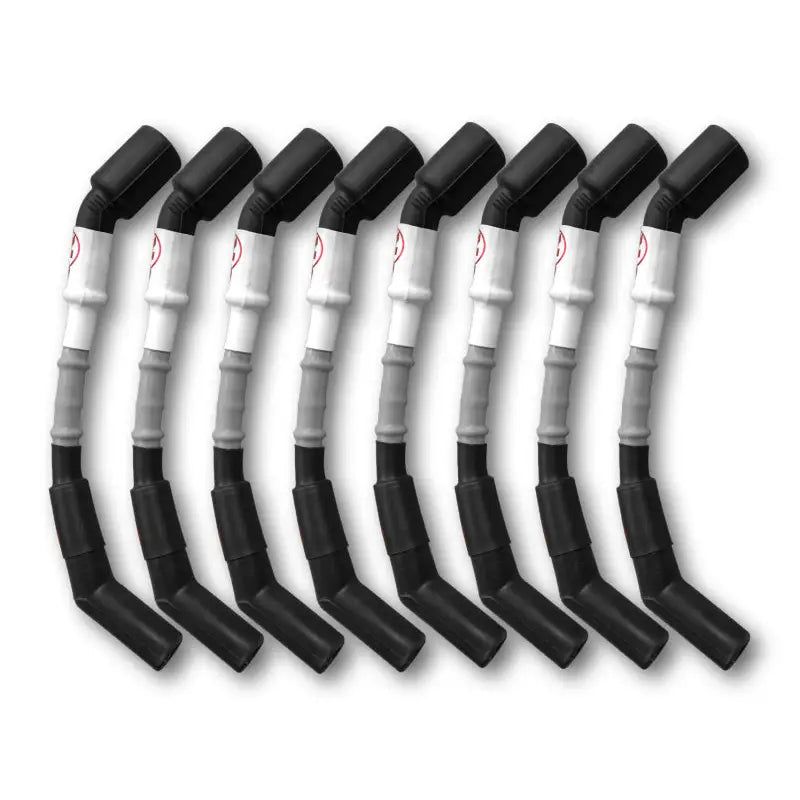 Kooks Headers 750202 Kooks 10mm Spark Plug Wire - Grey w/Black Boots (Set of 8)