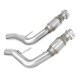 Kooks 2014+ Chevrolet SS LS3 6.2L 3in x OEM SS GREEN Catted X-Pipe 