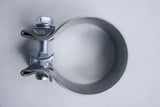 Metal pipe clamp with bolt for Kooks Headers 2-1/2in stainless steel band clamp