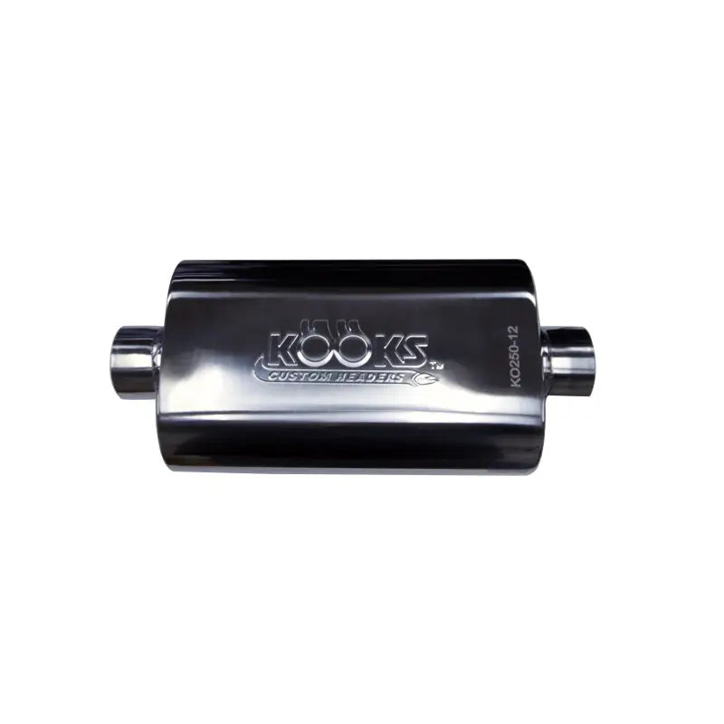 Kooks Headers KO250-12 Kooks Universal 2 1/2in Center/Center Oval Muffler (4x8x12)