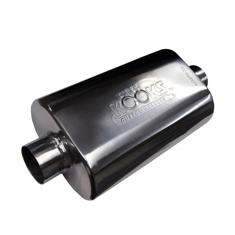 Kooks Headers KO250-12 Kooks Universal 2 1/2in Center/Center Oval Muffler (4x8x12)