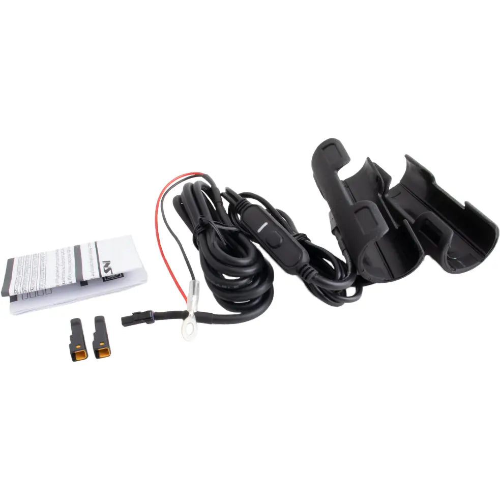 X Claws Heated Grips Clip On Sleeve 12v Black