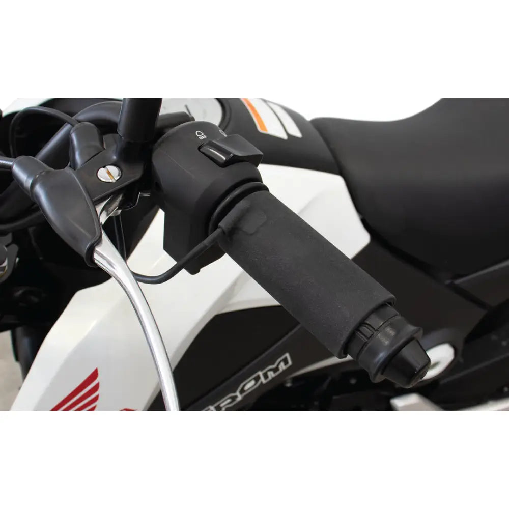X Claws Heated Grips Clip On Sleeve Usb Black