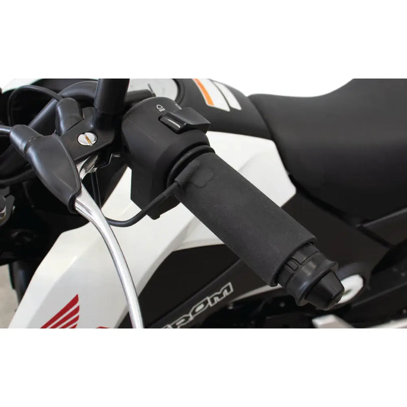 X Claws Heated Grips Clip On Sleeve Usb Black