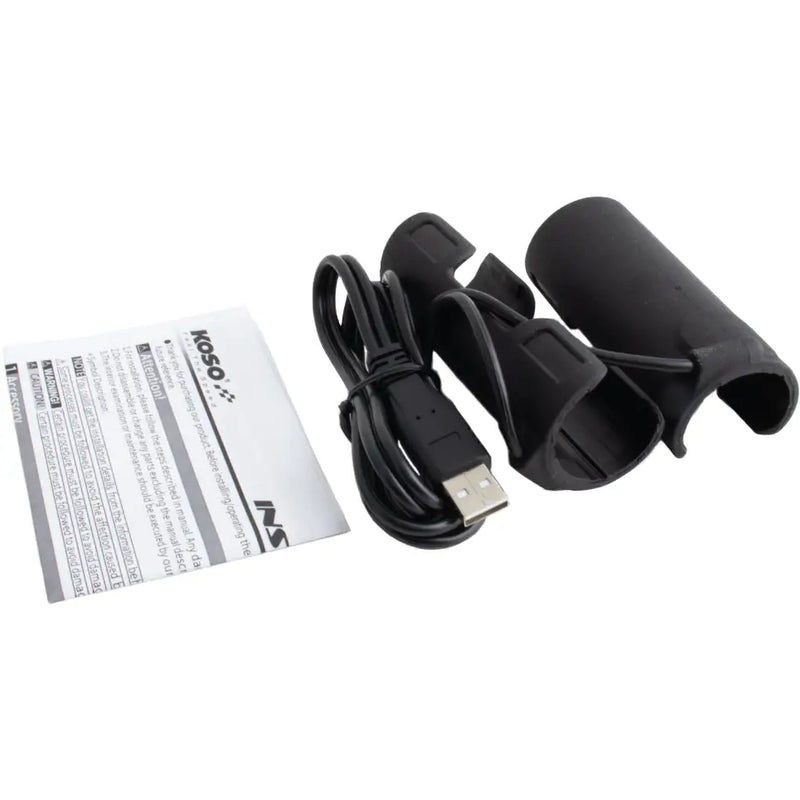 X Claws Heated Grips Clip On Sleeve Usb Black