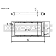 Koyo HH652890N Koyo 05-11 Lotus Elise/Exige 1.8L I4 Radiator - HH652890N