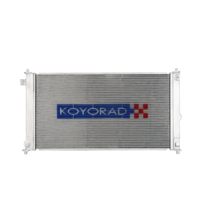 Koyorad aluminum radiator with red blue logo for Toyota Corolla Hatchback