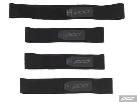 KP330-014-OS K1 Knee Brace Strap Set (Black/Grey)
