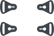 KP350-006-OS K1 Knee Brace Strap Loop Set (Grey)