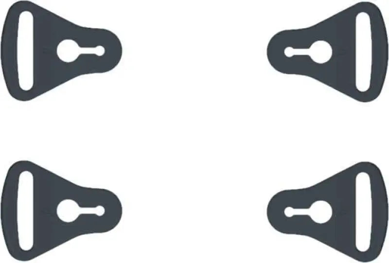 KP350-006-OS K1 Knee Brace Strap Loop Set (Grey)