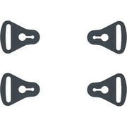 KP350-006-OS K1 Knee Brace Strap Loop Set (Grey)