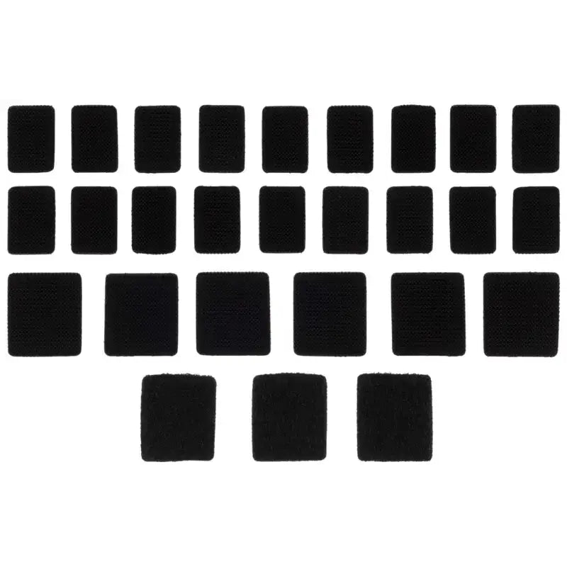 KP400-001-OS Knee Brace Velcro Set (Black)