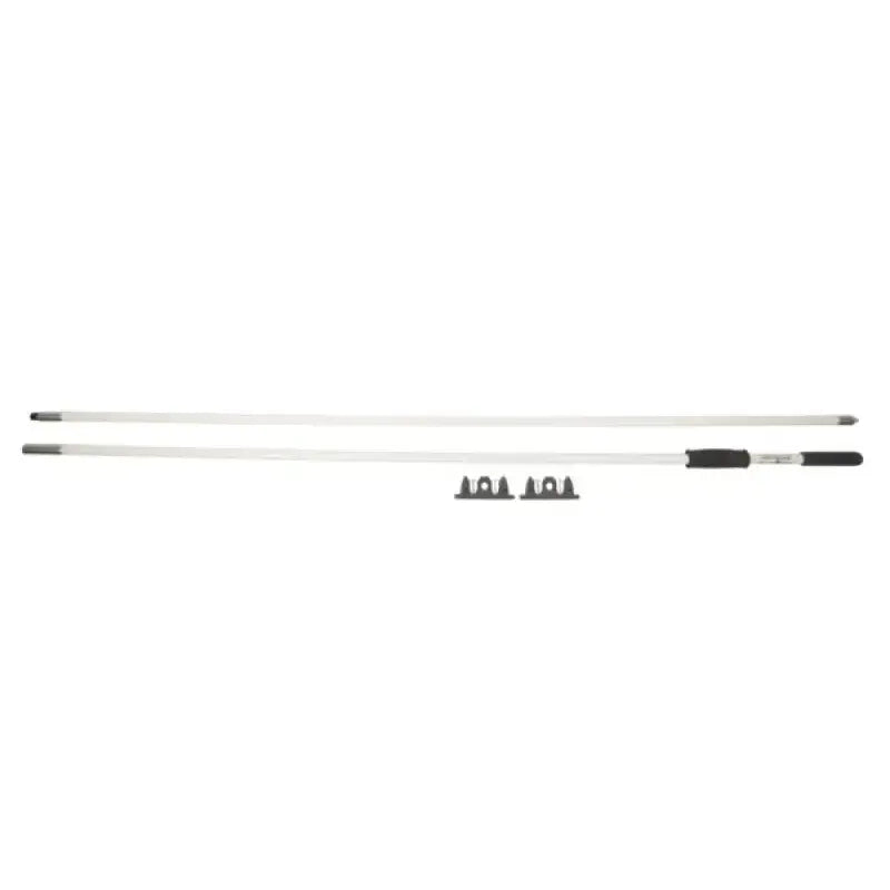 10 Ft Pole White 2Pc for RV, Automotive, Powersports, off-road, marine, exterior, truck accessories, interior, truck bed, and RV parts, Marine, AVADA - Best Sellers