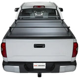 White pickup truck with bed cover featuring KRF171 Pace Edwards Ultragroove Kit