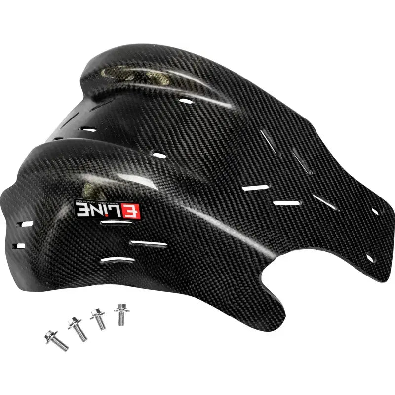 E-LINE ACCESSORIES KSP45019 Carbon Fiber Skid Plates Kaw