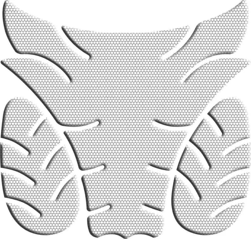 KT6000C Tank Pad Honeycomb Clear