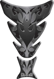 KT8040K Tank Pad Flames Black