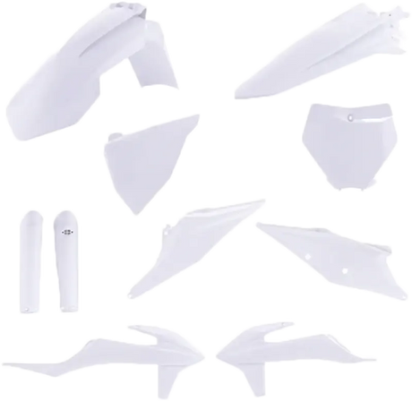 Full Plastic Kit Ktm White - ACERBIS