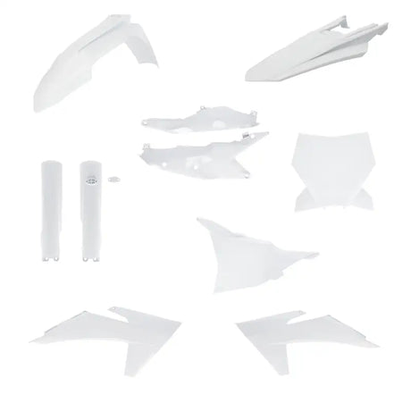 Full Plastic Kit Ktm White - ACERBIS
