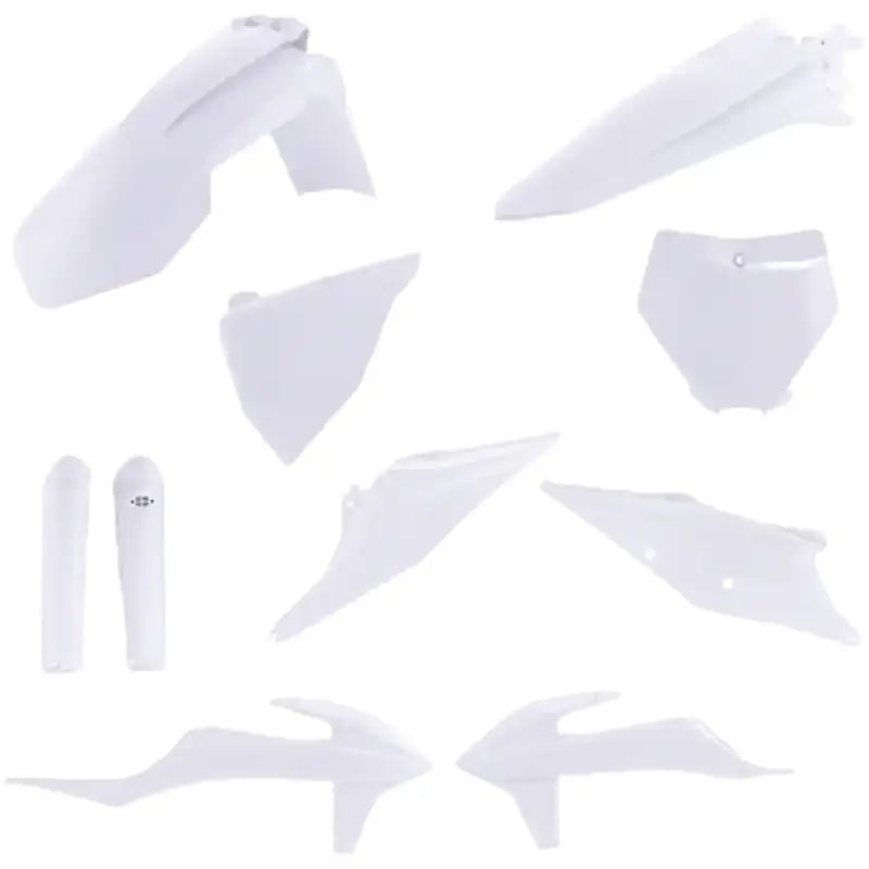 Full Plastic Kit Ktm White - ACERBIS