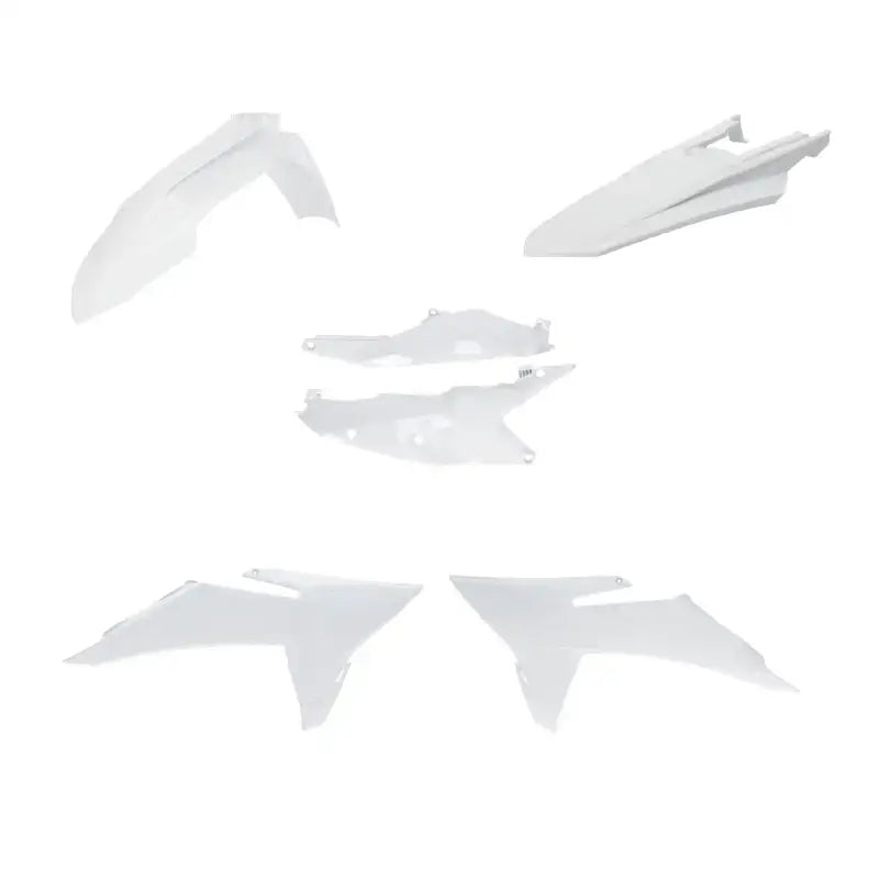 Plastic Kit Ktm White - ACERBIS