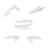 Plastic Kit Ktm White - ACERBIS