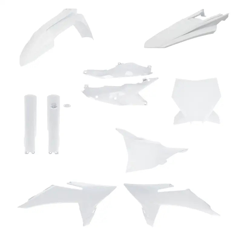 Plastic Kit Full Ktm White - ACERBIS
