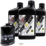 KLOTZ Side X Side Oil Change Kit 5w50 With Oil Filter Polaris