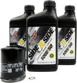 KLOTZ Side X Side Oil Change Kit 10w50 With Oil Filter Polaris