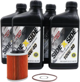 KLOTZ Side X Side Oil Change Kit 10w40 With Oil Filter Can Am