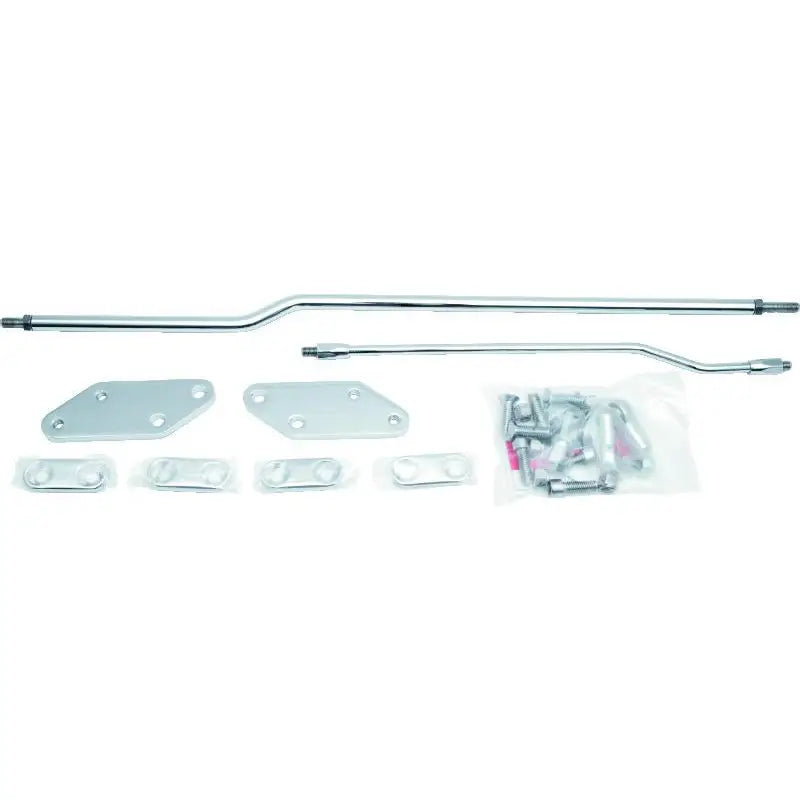 Kuryakyn 9049 Kuryakyn 03-08 Dyna Forward Control Extenders Chrome - 9049