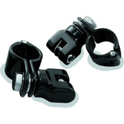Kuryakyn 7572 Kuryakyn 1-1/4inch Magnum Quick Clamp With Clevis Black - 7572