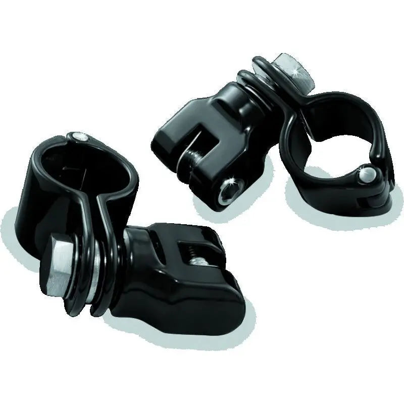 Kuryakyn 7572 Kuryakyn 1-1/4inch Magnum Quick Clamp With Clevis Black - 7572