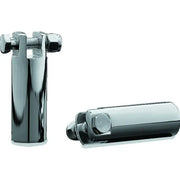 Kuryakyn 8087 Kuryakyn 3 1/2in Extended Peg Mount With 3/8in-16 Mount Bolts Chrome - 8087