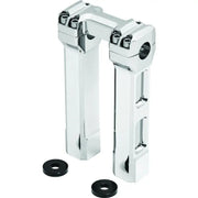 Kuryakyn 6134 Kuryakyn 8inch Billet Handlebar Risers Chrome - 6134