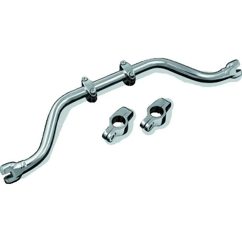 Kuryakyn 7502 Kuryakyn Adjustable Mustache Bar For 86-17 Softail Chrome - 7502