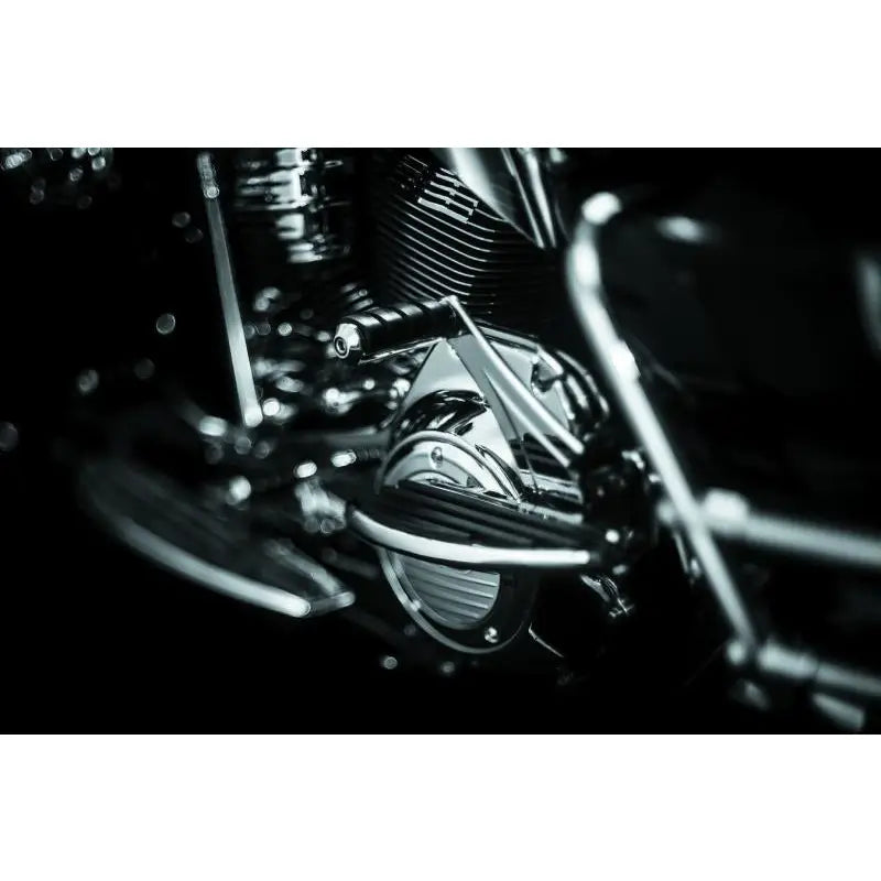 Kuryakyn 4353 Kuryakyn Adjustable Passenger Pegs With ISO Small Pegs Chrome - 4353