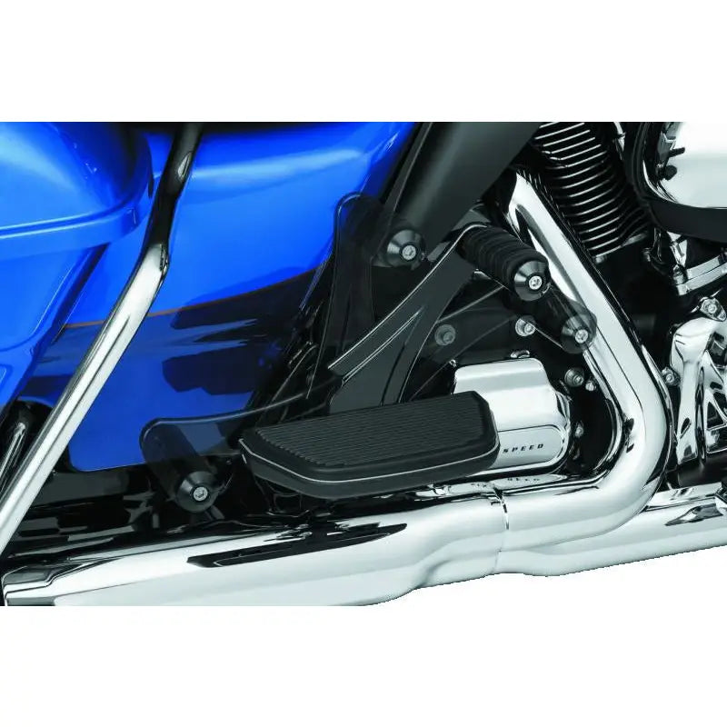 Kuryakyn 7059 Kuryakyn Adjustable Passenger Pegs With Small ISO Pegs Black - 7059