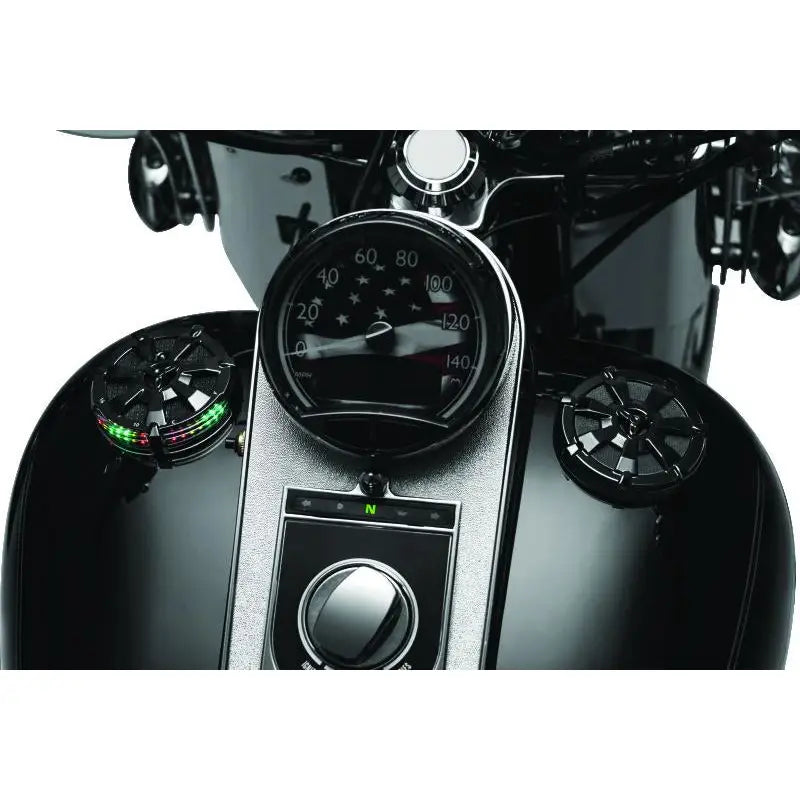 Kuryakyn 7384 Kuryakyn Alley Cat Gas Cap Black - 7384