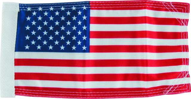 Kuryakyn American Flag 4in X 9in - Kuryakyn